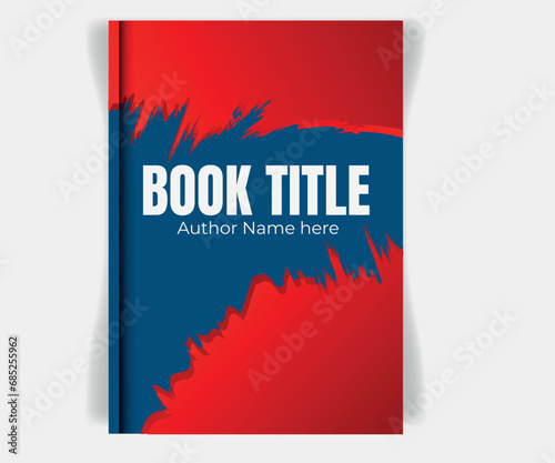 Vector Modern Book Cover Design