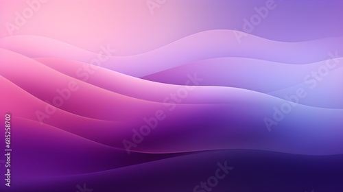 Gradient Background in dark purple and white Colors. Elegant Display Wallpaper with soft Waves