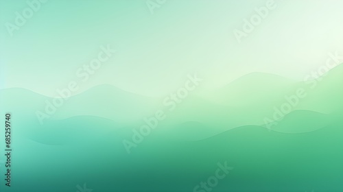 Gradient Background in emerald and white Colors. Elegant Display Wallpaper with soft Waves