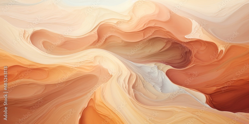 Desert landscape, abstract wavy texture background