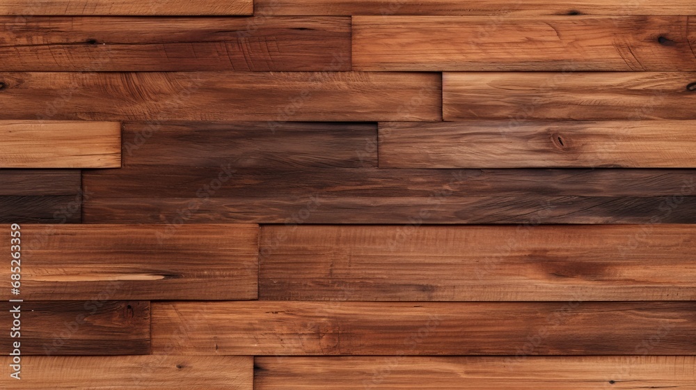 Naklejka premium Dark wood planks texture. Rustic wood texture. Wood background. Modern wooden top view