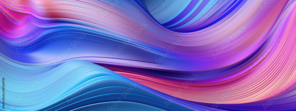 Mesmerizing iridescent background with a spectrum of vibrant colors.