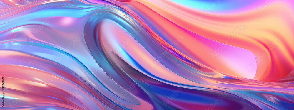 Vivid liquid abstract with a mesmerizing blend of colors. Vivid liquid abstract with a mesmerizing blend of colors.