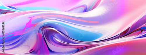 Vivid liquid abstract with a mesmerizing blend of colors.