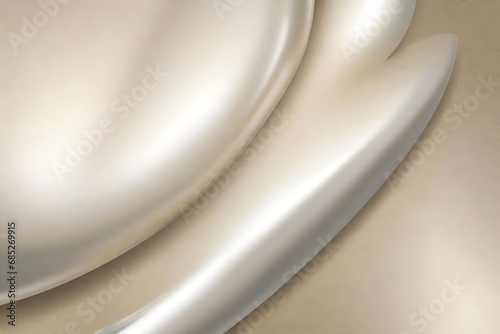 Design an elegant graphic resource featuring the smooth and reflective surface of a pearl. 