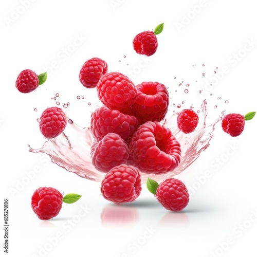 raspberries on white background, raspberries isolated on white background, raspberries in water splash, raspberries splash, raspberries isolated, raspberries on white, water splash, easy to cut out