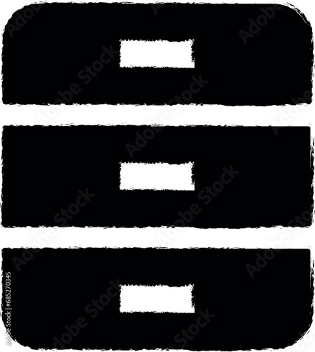 nightstand glyph icon grunge style vector