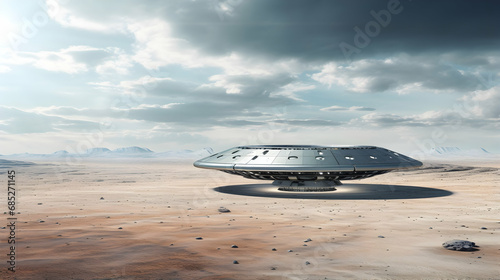 The Interstellar Express is an advanced UFO that travels through space AI