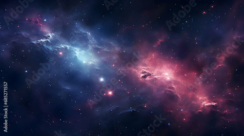 Universe space galaxy planet milky way solar system technology background wallpaper illustration ,Generated with AI.