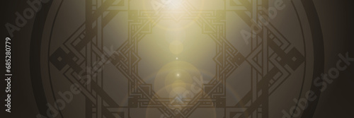 Colorful background with geometric element. Sacred geometry motifs. Vintage decorative elements.
