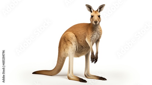 a kangaroo with long legs
