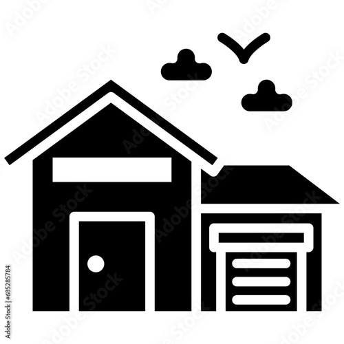 Detached House Icon