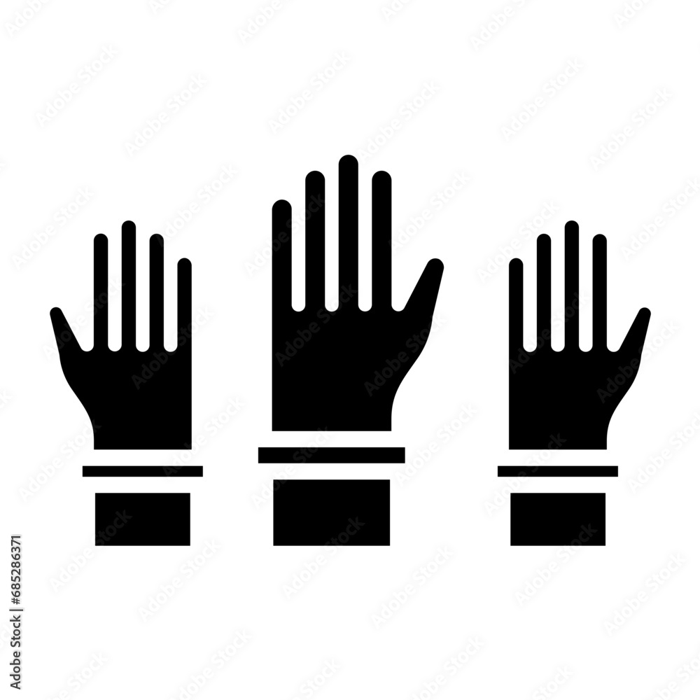 Raise Hand Icon Raise Hand Icon