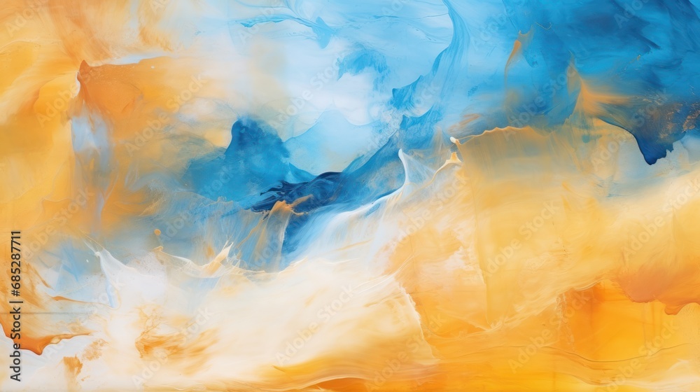 Abstract oil painting with light pastel UHD wallpaper