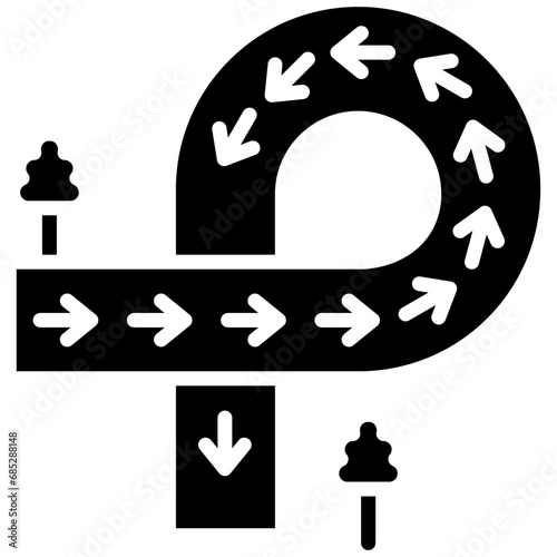 Road Ramps Icon