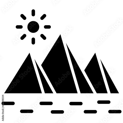 Egypt Pyramid Icon