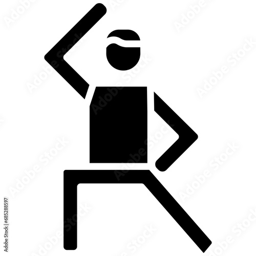 Aerobics Stand Icon