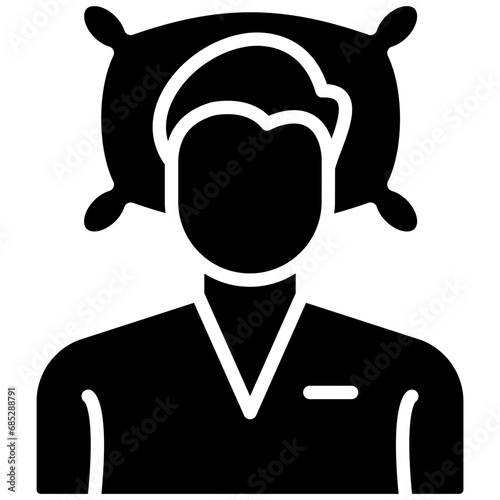 Lying Down Icon