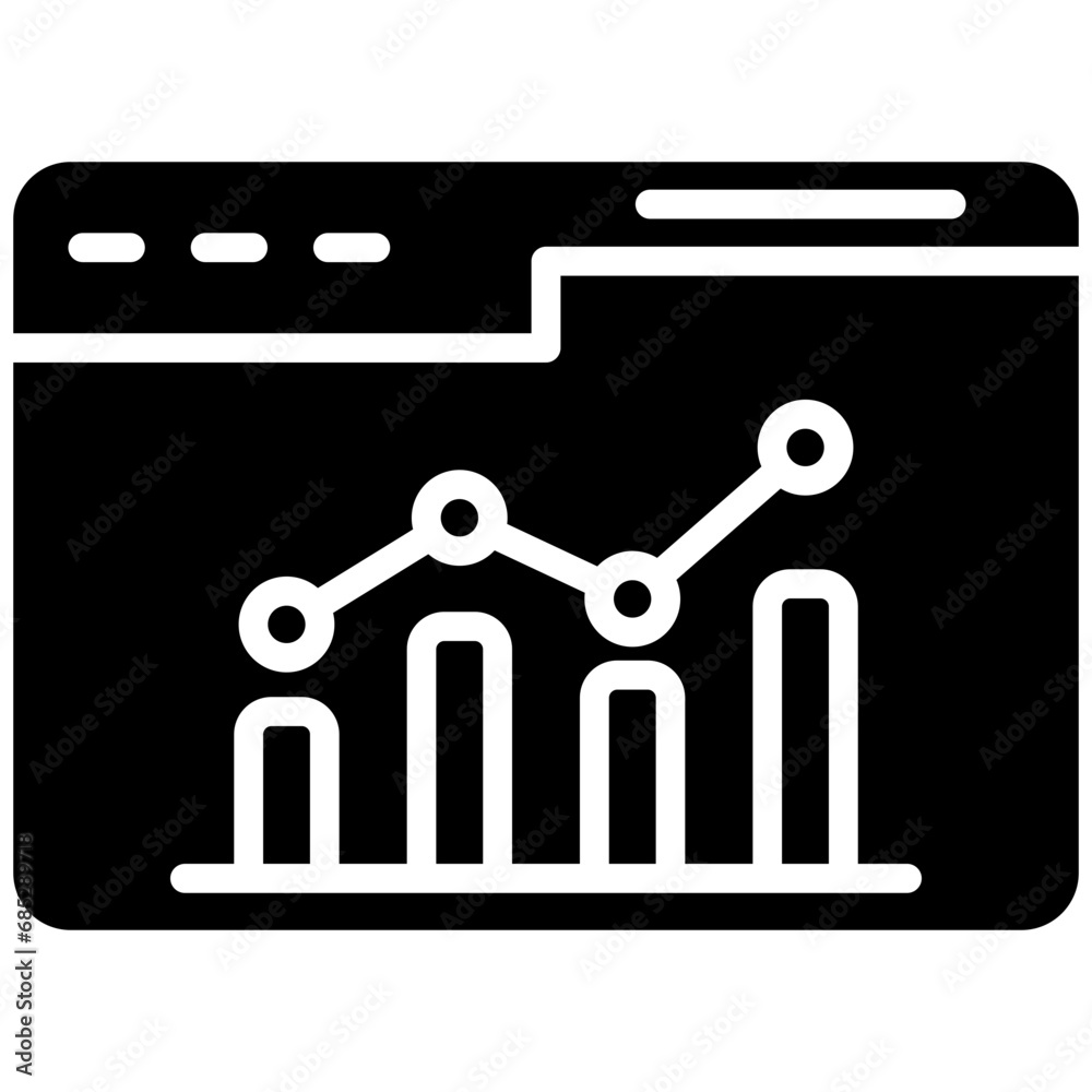 Web Analytics Icon Web Analytics Icon
