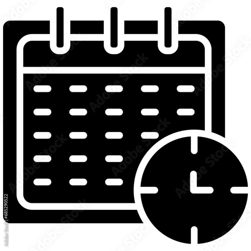 Time Plan Icon