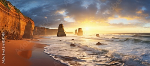The Twelve Apostles located...
