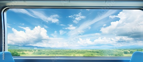 The view of the sky from th...
