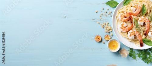 Mediterranean pasta with cr...