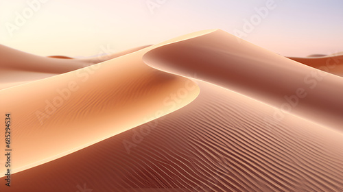 A Large Desert Sand Dune  sand dunes in the desert  a desert landscape with sand dunesDesert dunes on white backdrop    