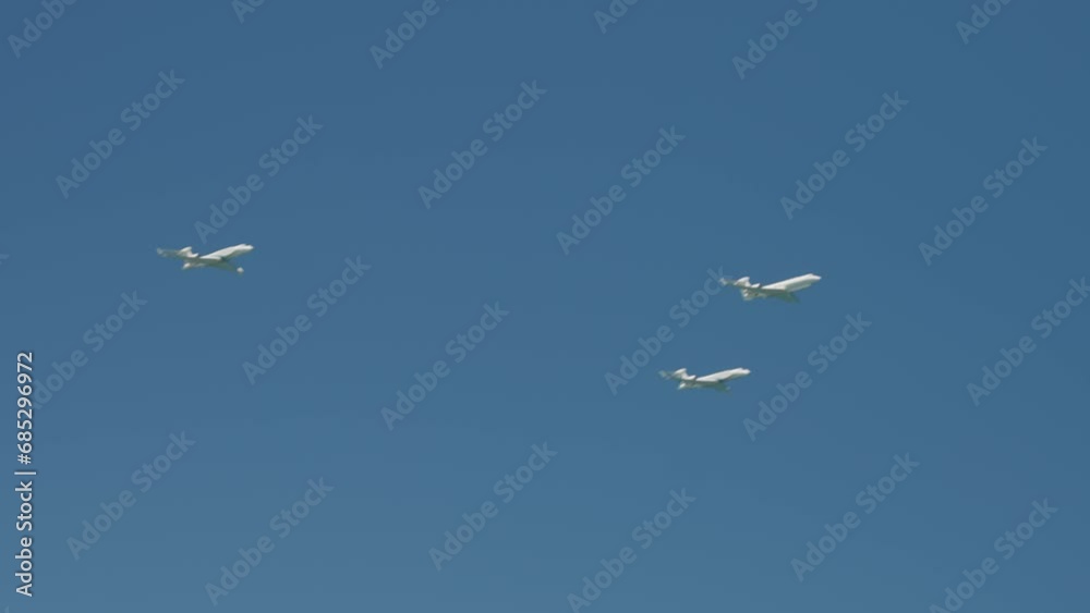Israel Independence day air show at Tel Aviv beach with fighter planes Israel Independence day air show at Tel Aviv beach with fighter planes
