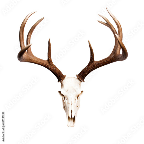 deer head on transparent background PNG