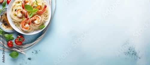 Mediterranean pasta with cr...