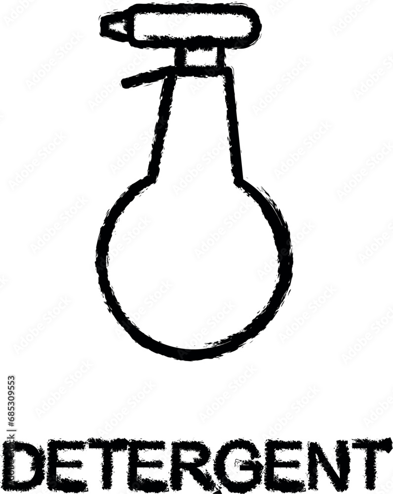 window detergent icon grunge style vector