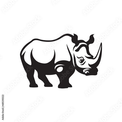 Rhino Icon Vector Images