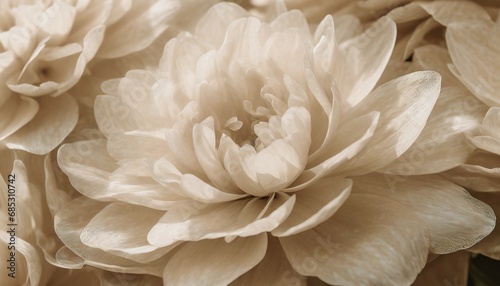 soft and dreamy beige flower textured background © Slainie