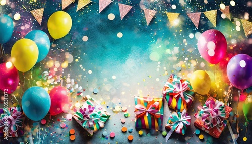 birthday party or holiday background