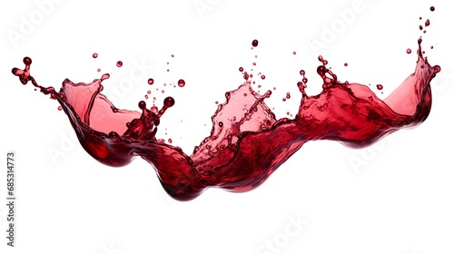 a red liquid splashing photo