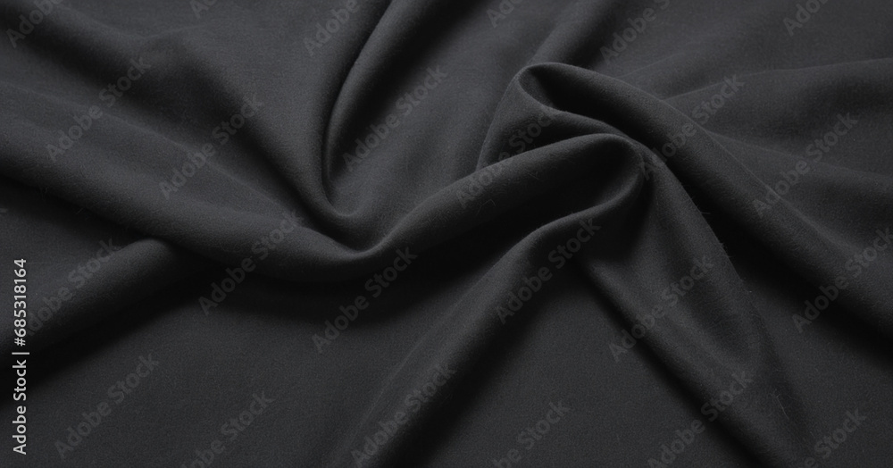 Fototapeta premium black fabric