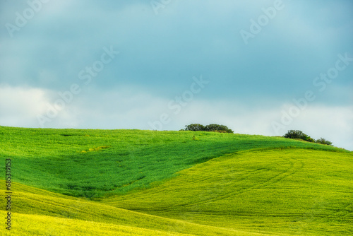 Lucania summer countryside landscape, Basilicata, Italy © fruttuoso