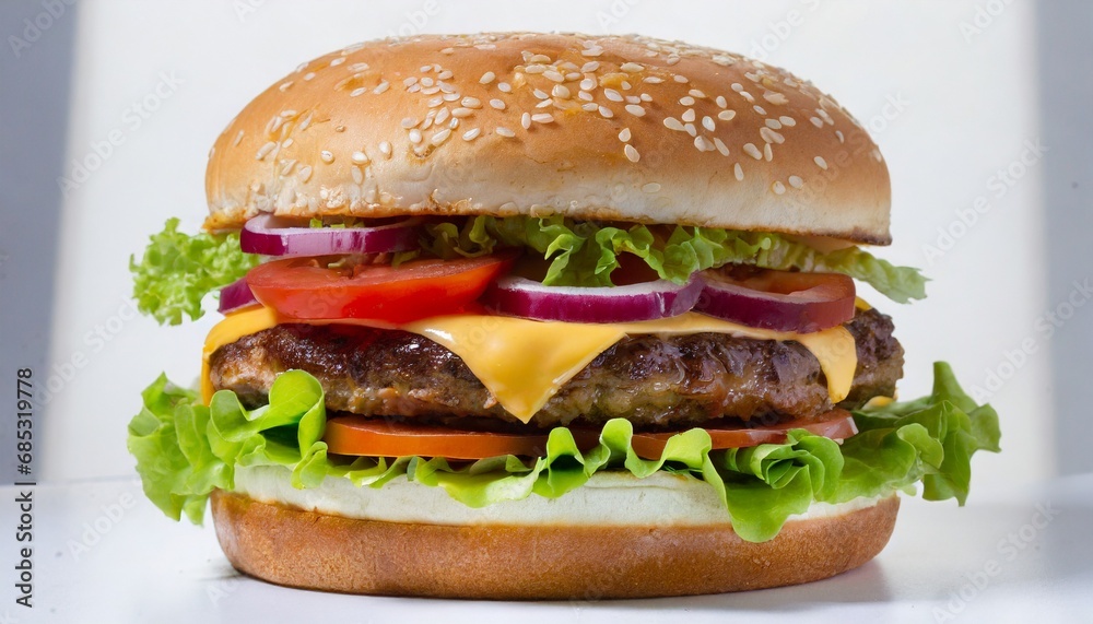 hamburger on a plate hamburger on a plate