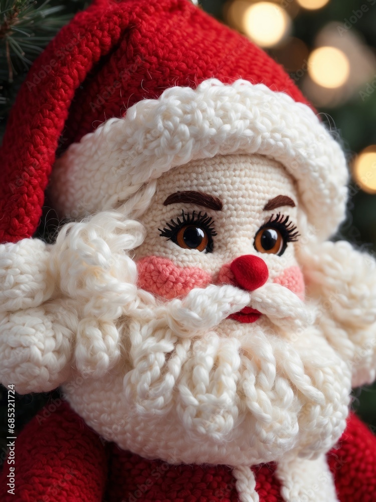 Handmade Crocheted Santa Claus Doll 8 Handmade Crocheted Santa Claus Doll 8