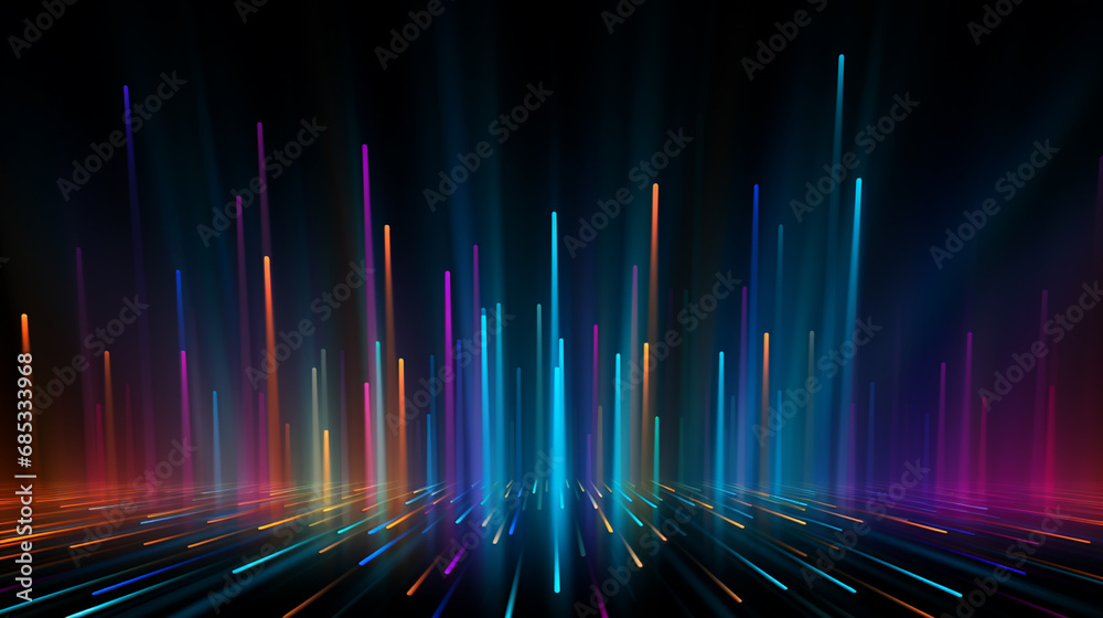 A stunning abstract multicolor spectrum A stunning abstract multicolor spectrum