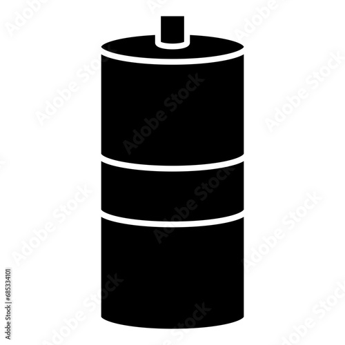 battery glyph icon