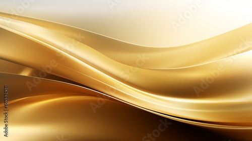 imagine Elegant brushed gold background with a polished, reflective sheen