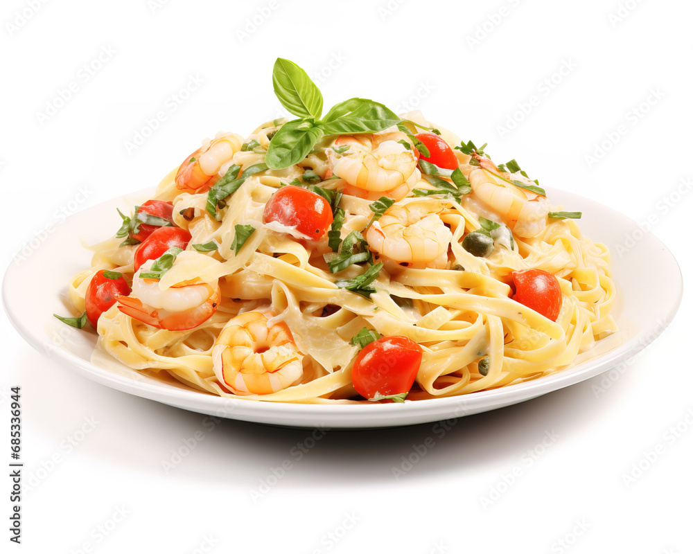 Shrimp and Artichoke Linguine