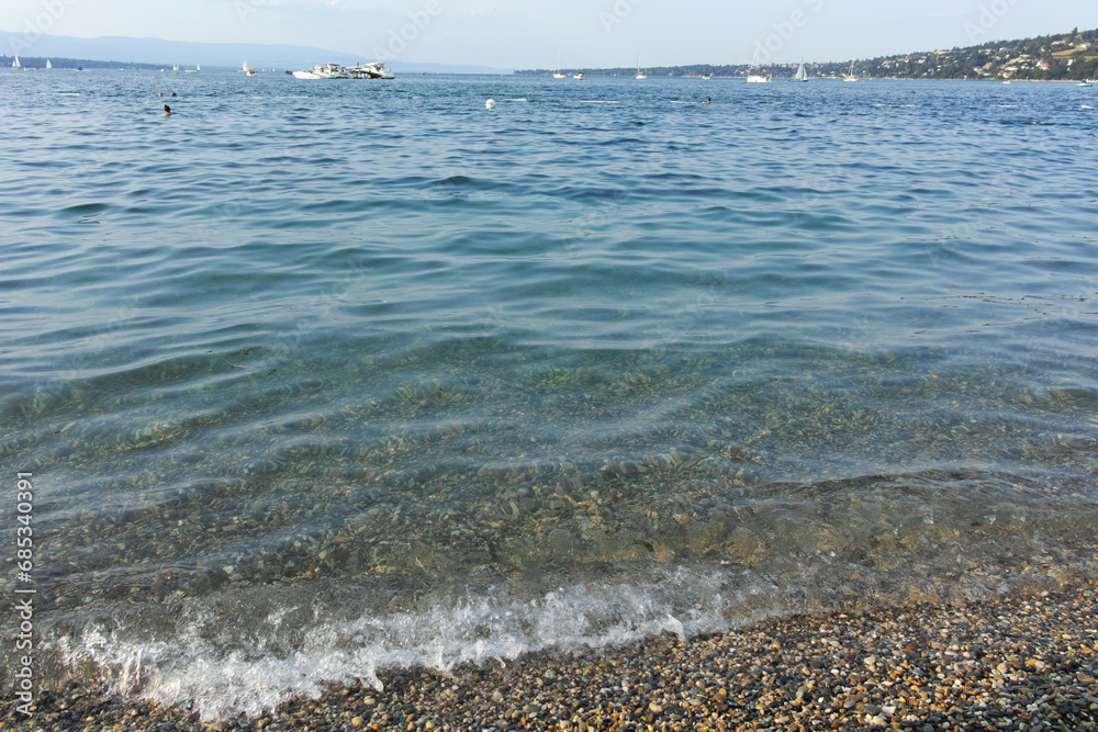 Panoramic view of city of Geneva, Switzerland Panoramic view of city of Geneva, Switzerland