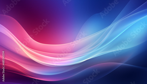 Abstract wallpaper inspired by an aurora borealis. Smooth wave pattern and gradient.