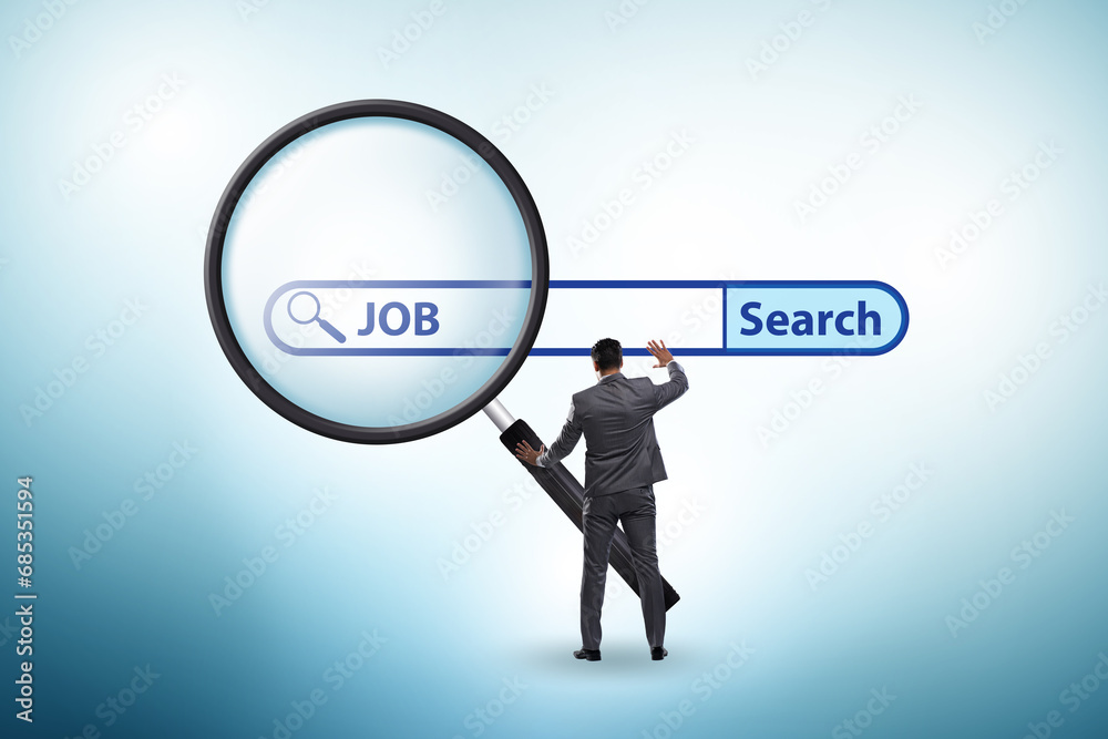 Concept of online search for new vacancies Concept of online search for new vacancies