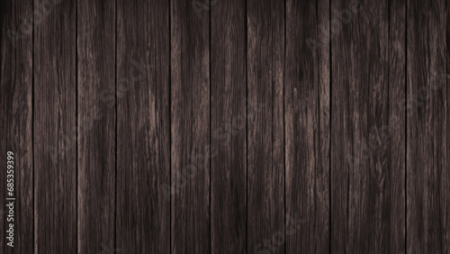 Dark Wood texture. Wood background for design and decoration with vertical natural pattern.