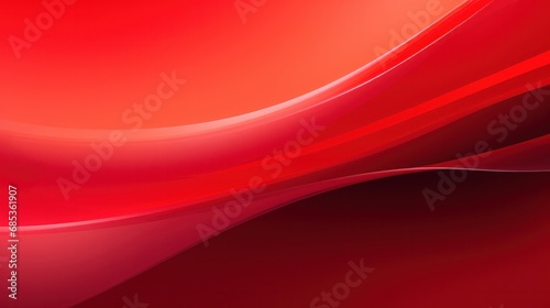 A sports-themed vector background featuring a vibrant red gradient. The illustration showcases a modern, glossy sport background design.