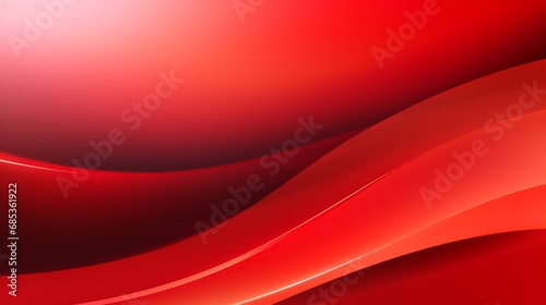 A sports-themed vector background featuring a vibrant red gradient. The illustration showcases a modern, glossy sport background design. photo